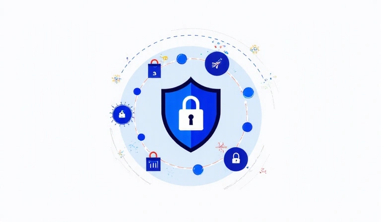 Wprowadzenie do polityki prywatności, symbolizujące bezpieczeństwo danych